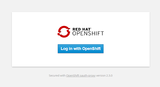 red hat login with openshift